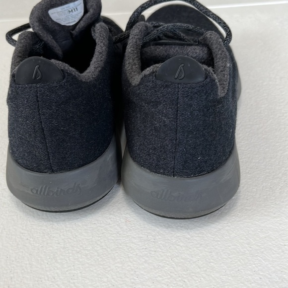 Allbirds Wool Runners Mizzles Water Repellent Dark Gray Sneakers Sz 11 - Picture 6 of 8